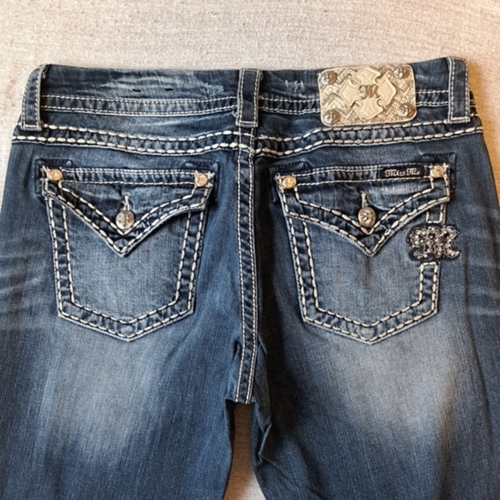 MISS ME Women's EASY SKINNY Blue Jeans Pants Size 29